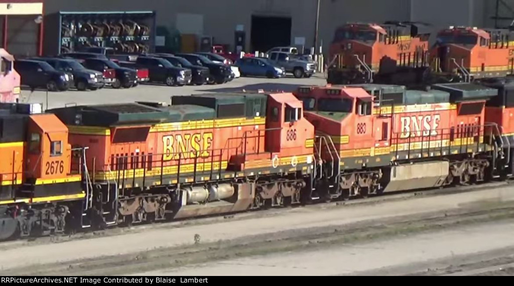 BNSF Galesburg yard